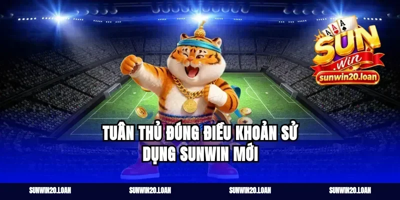 Tuân thủ đúng điều khoản sử dụng Sunwin mới